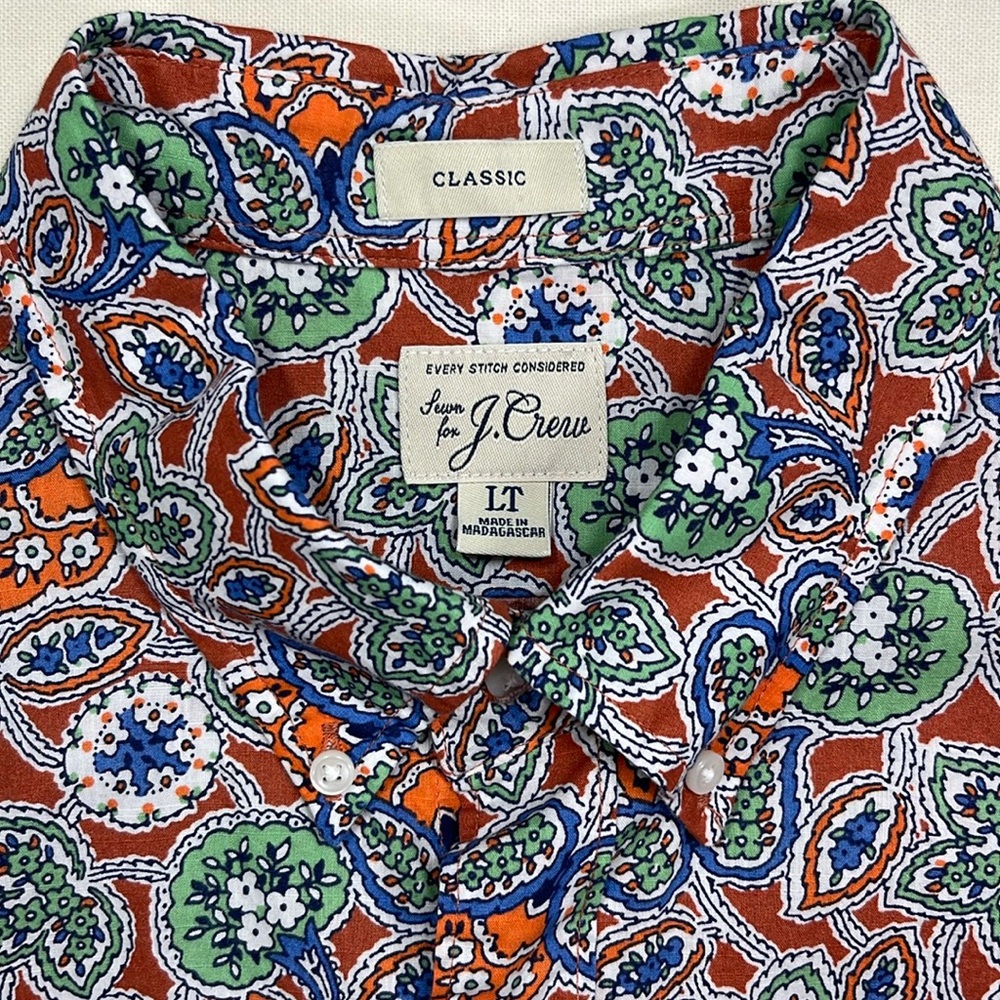 J. Crew Short-sleeve Classic Fit TALL